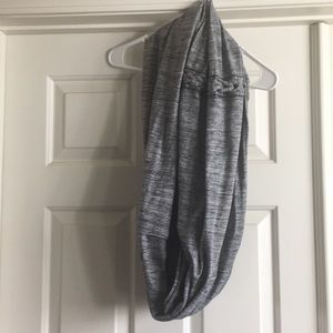 Lululemon gray scarf. Worn once.